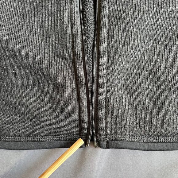 Patagonia Better Sweater Jacket Full Zip Pull Missing Womens Size Medium Black - Picture 5 of 11